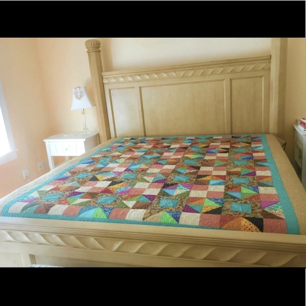 Beautiful Artisan-Made Queen Quilt
